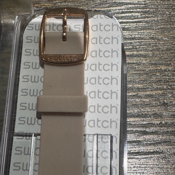Swatch Metallic Rose watch